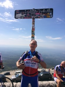 Mont Ventoux beklimming Evert Geurtsen