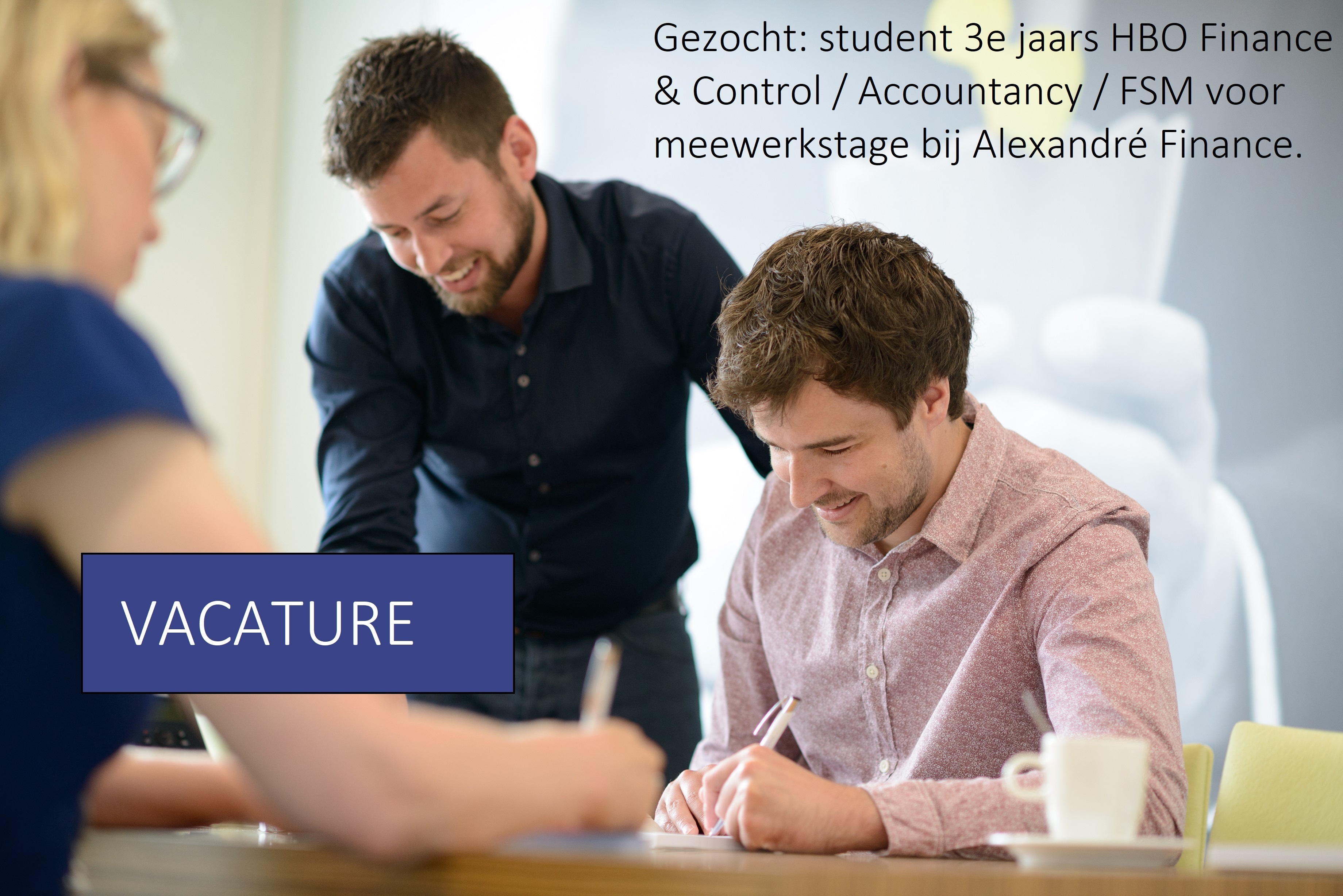 Vacature stagiaire Alexandre Finance Deventer